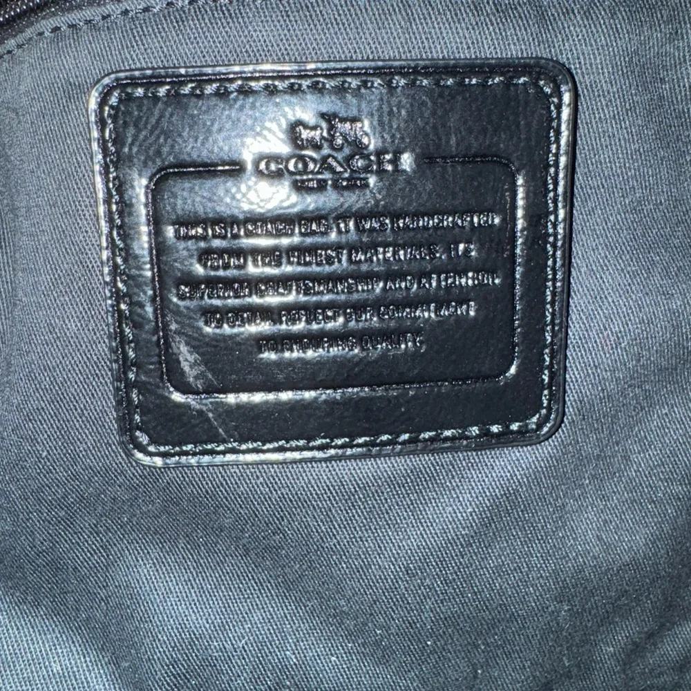 Coach Mtero City Black Tote Bag - Picture 7 of 14